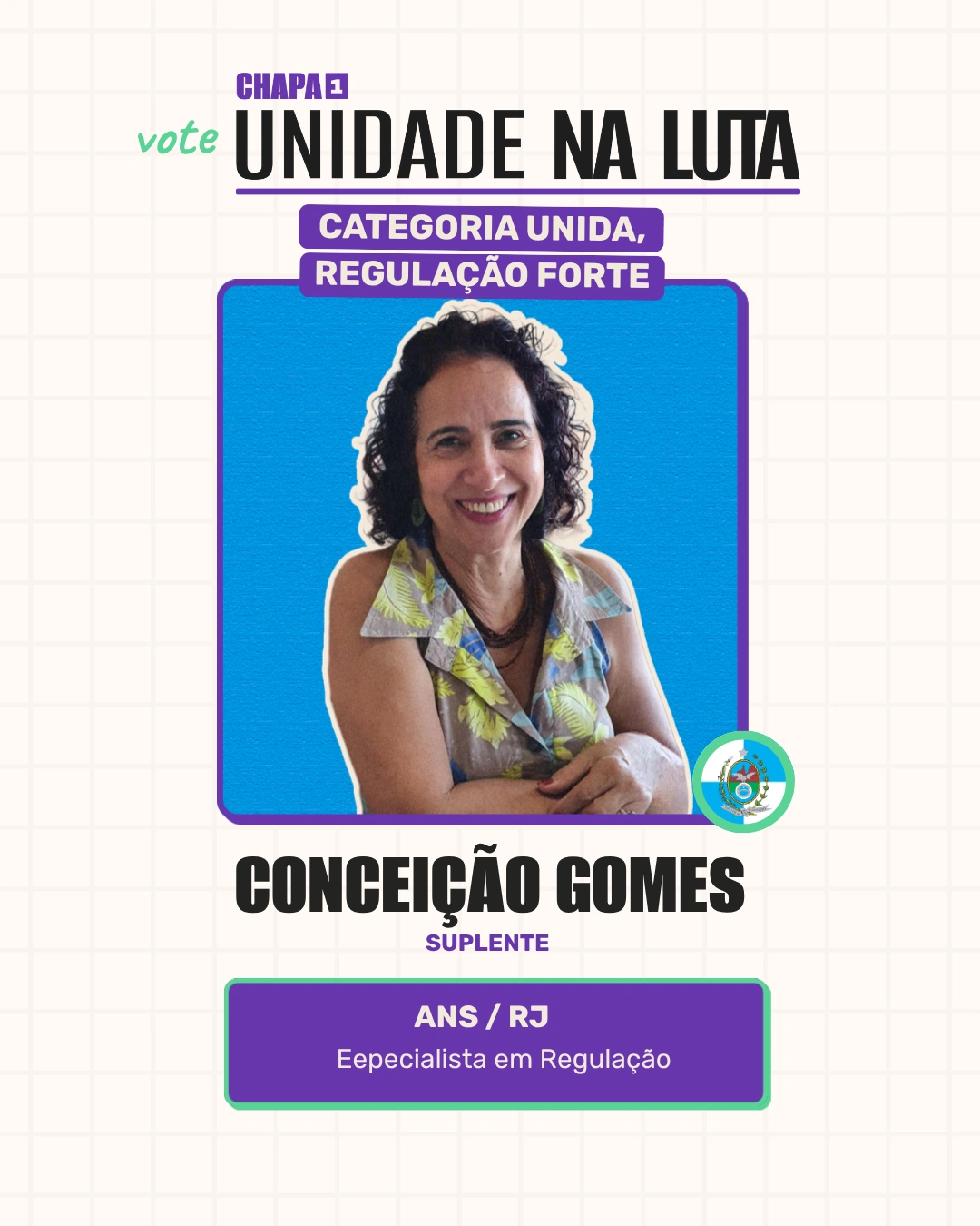 Card de Conceição Gomes, Suplente