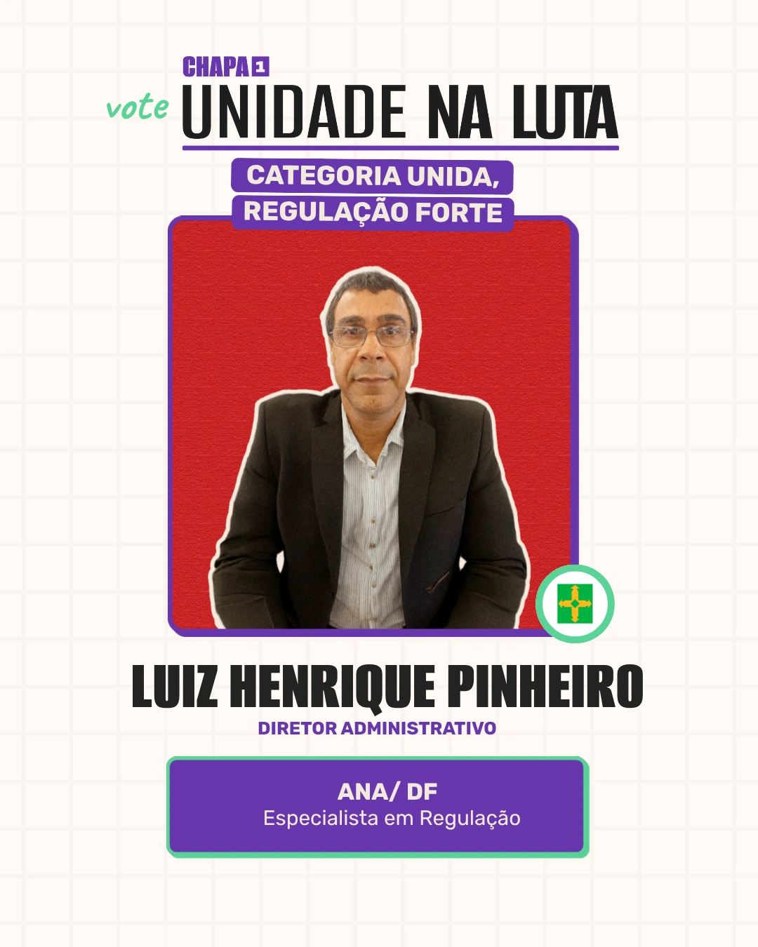 Card de Luiz Henrique Pinheiro, Diretor Administrativo